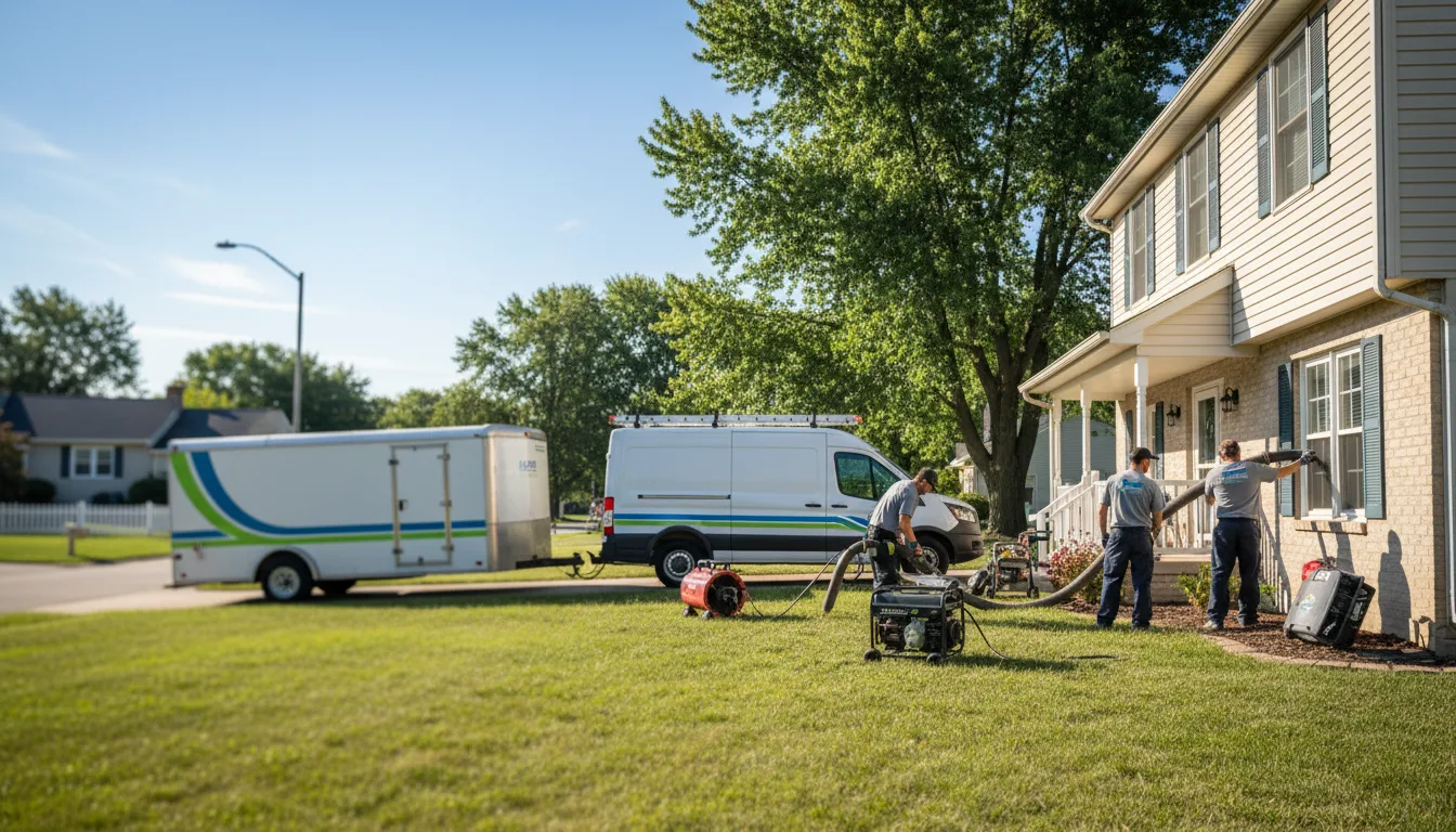 Flooded Basement Restoration And Cleanup With Repair in Kila, MT near me